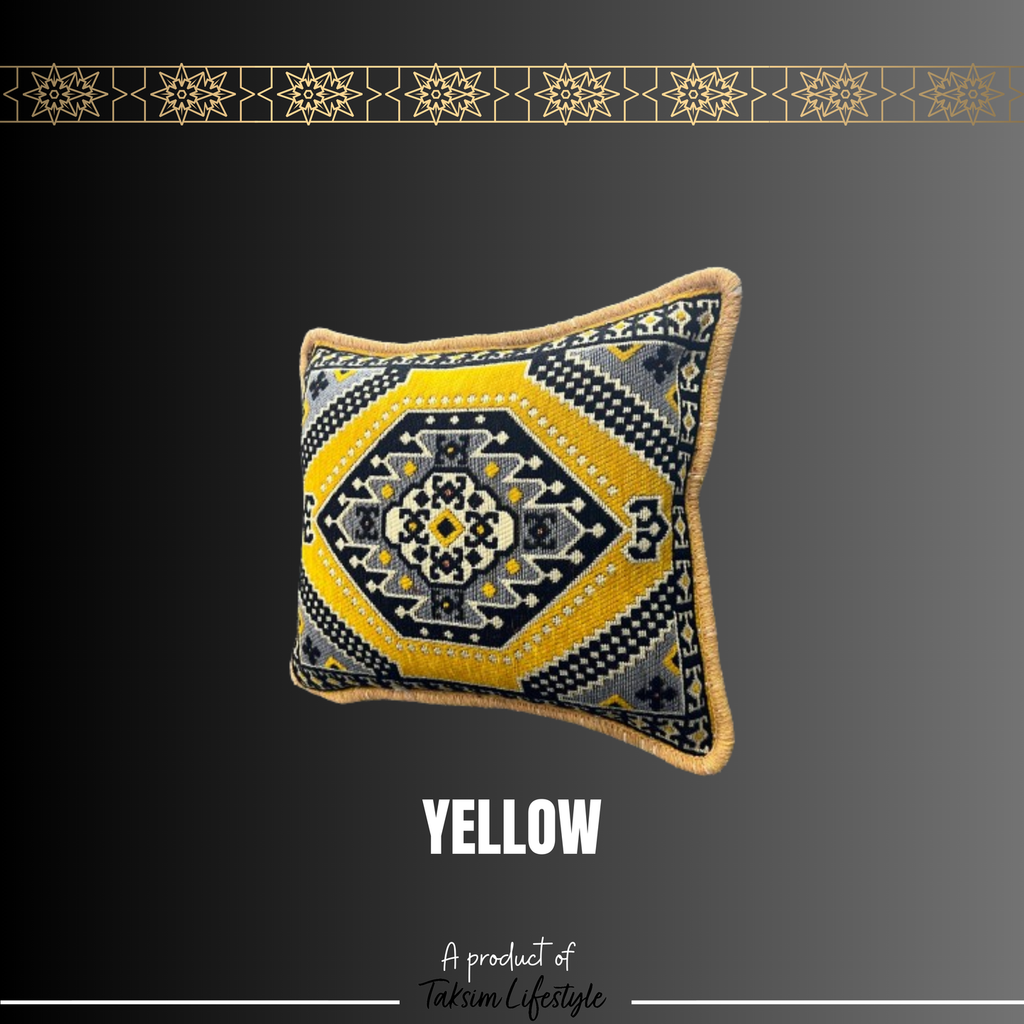 Scatter Cushion - Sarai Yellow