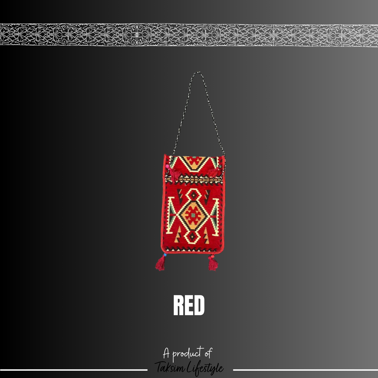 Wall Decor Bag - Anotolia Red