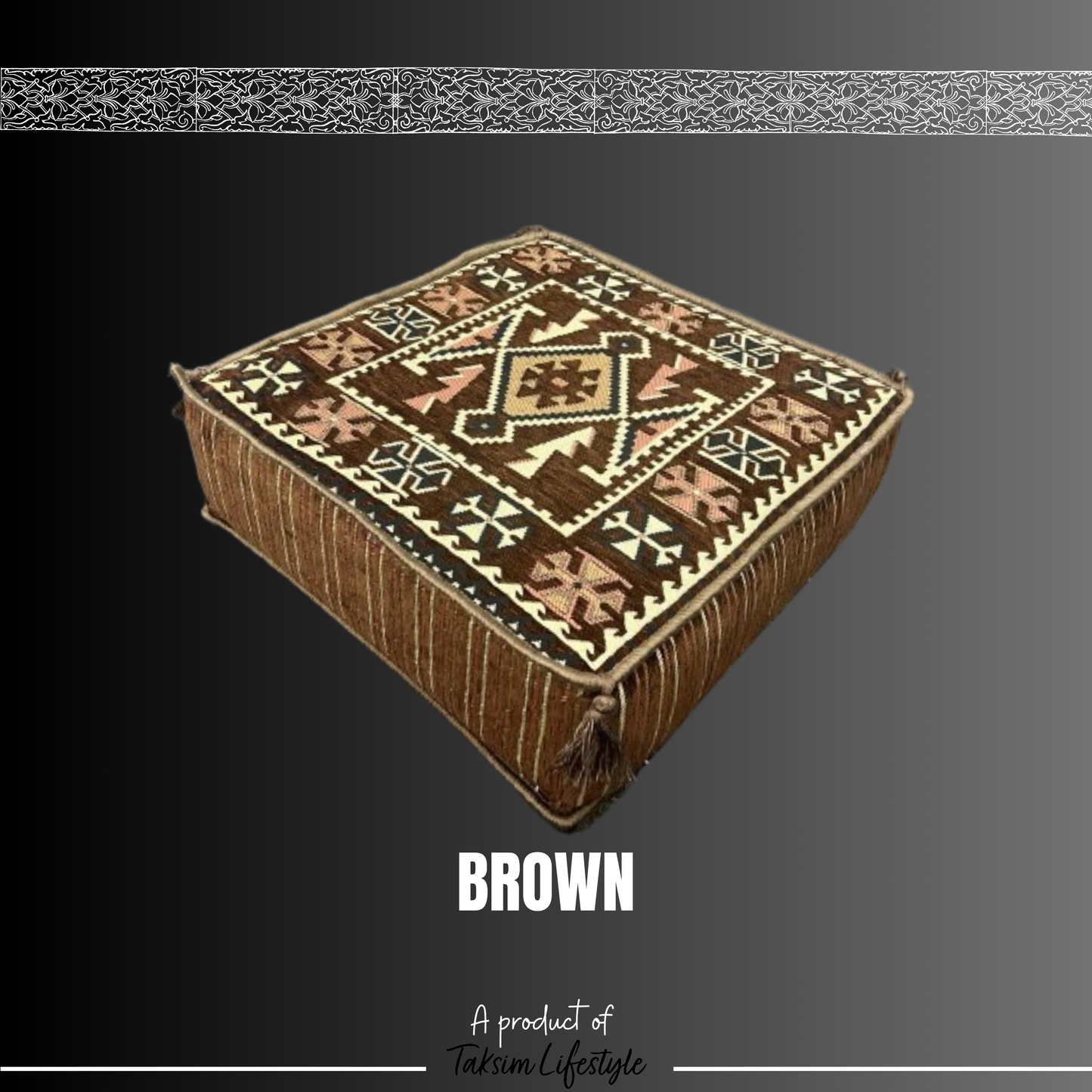 Ottoman Table - Anotolia Brown