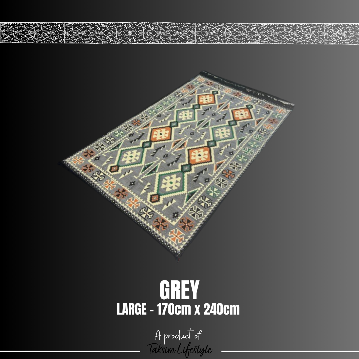 Large Carpet - Anotolia Grey