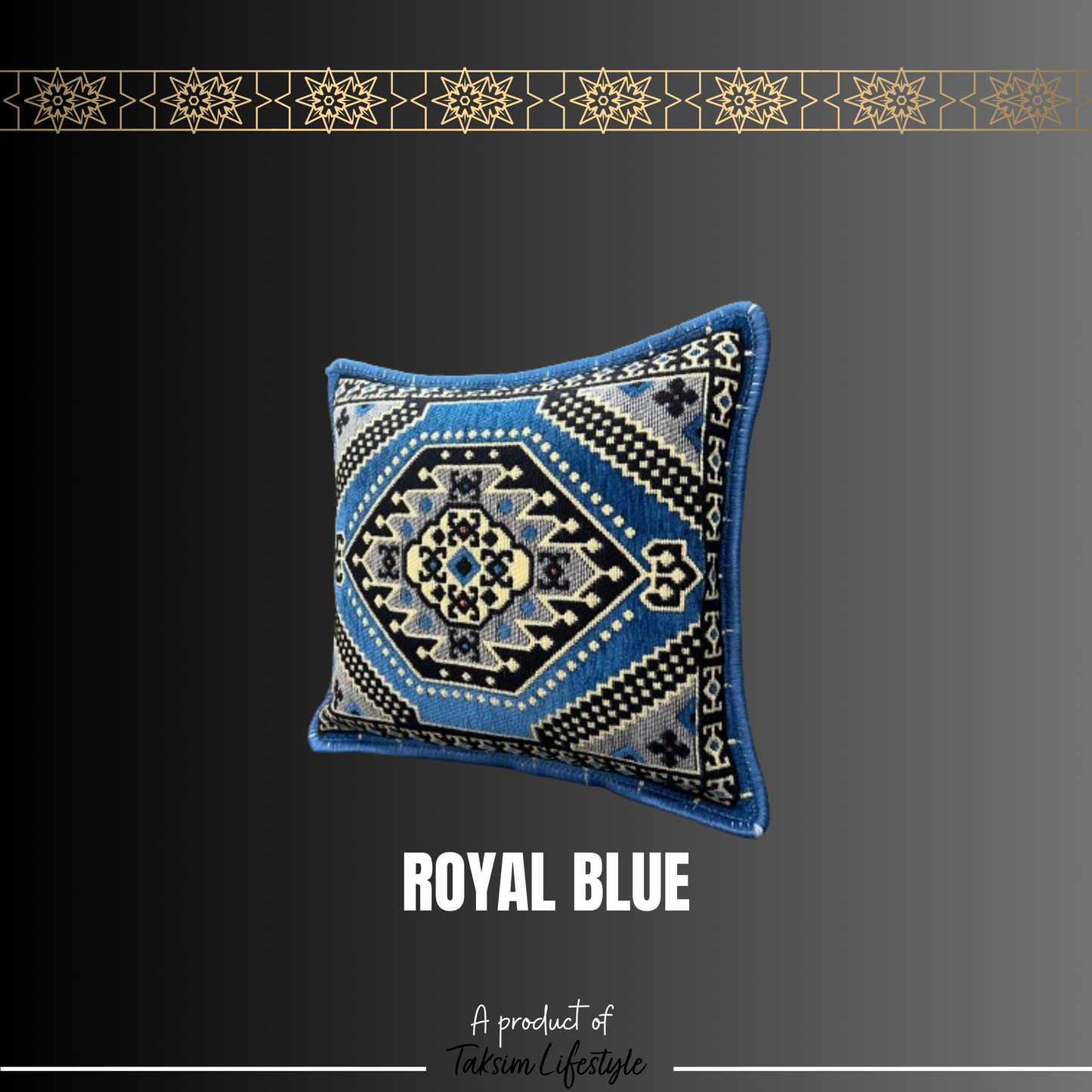 Scatter Cushion - Sarai Royal Blue