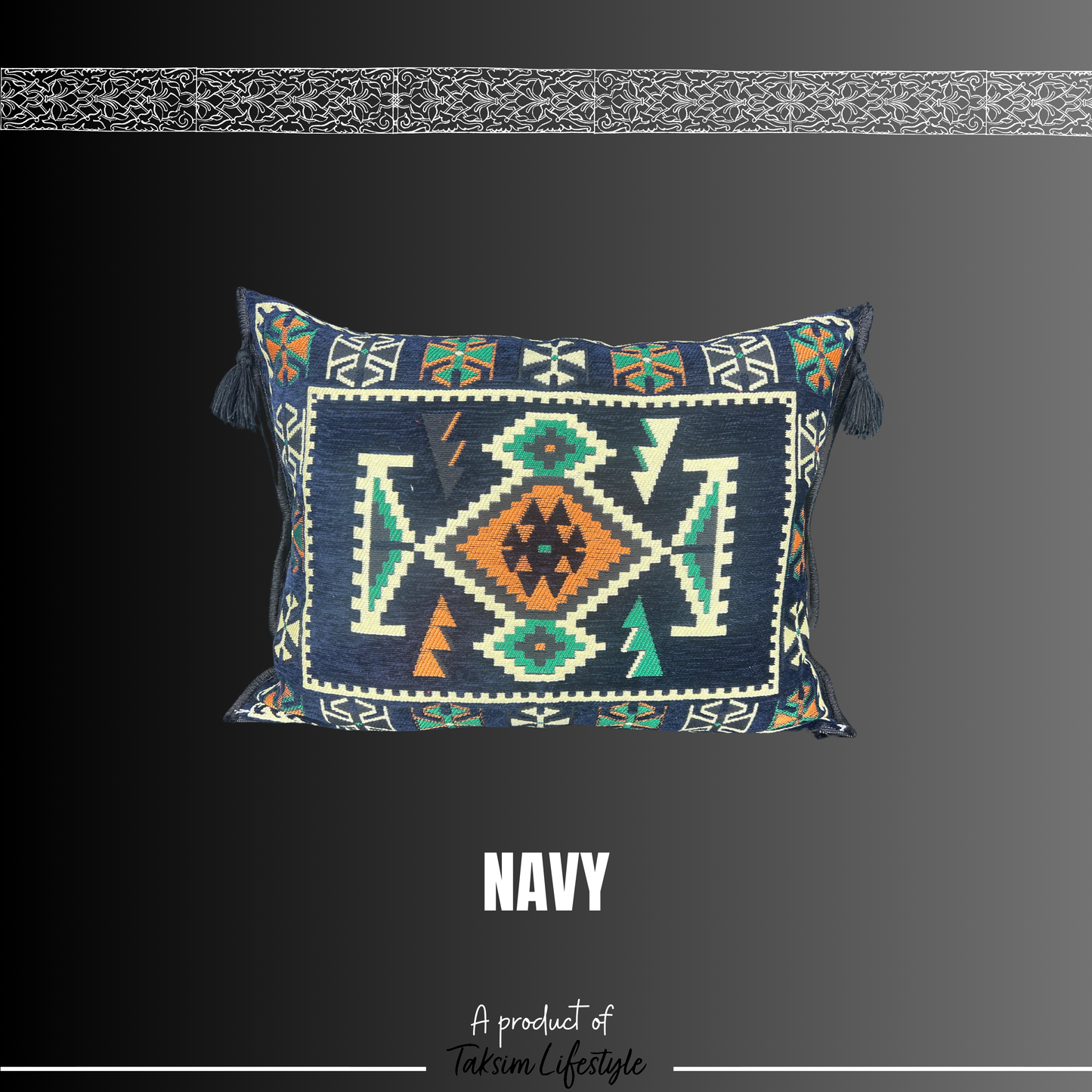 Floor Cushion - Anotolia Navy