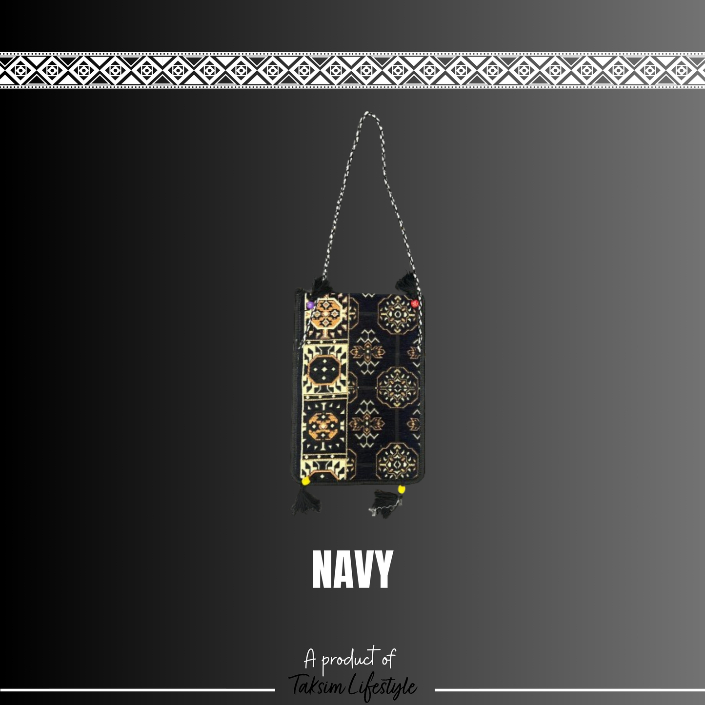 Wall Decor Bag - Traditional Navy