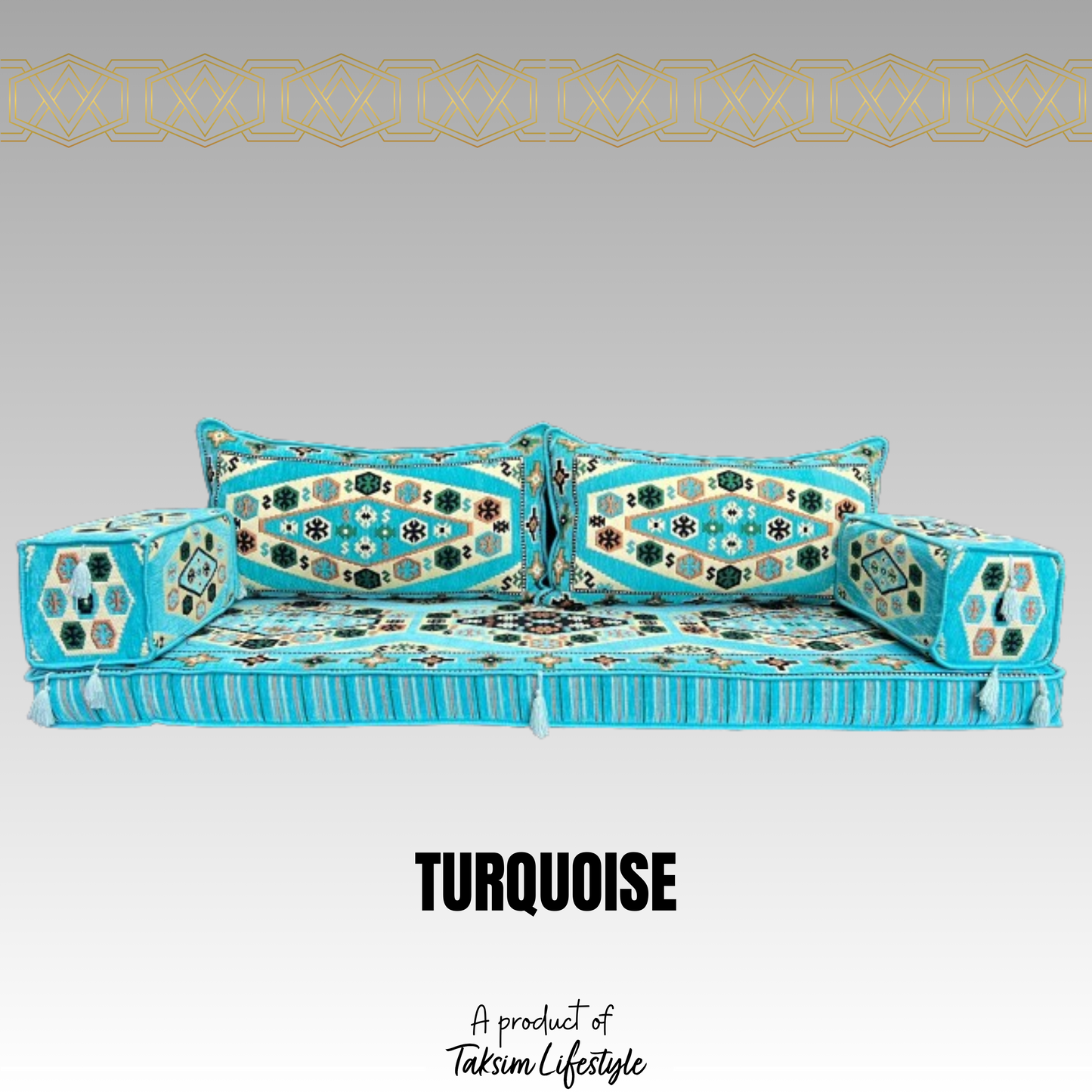 3 Seater Sofa - Nomad Turquoise
