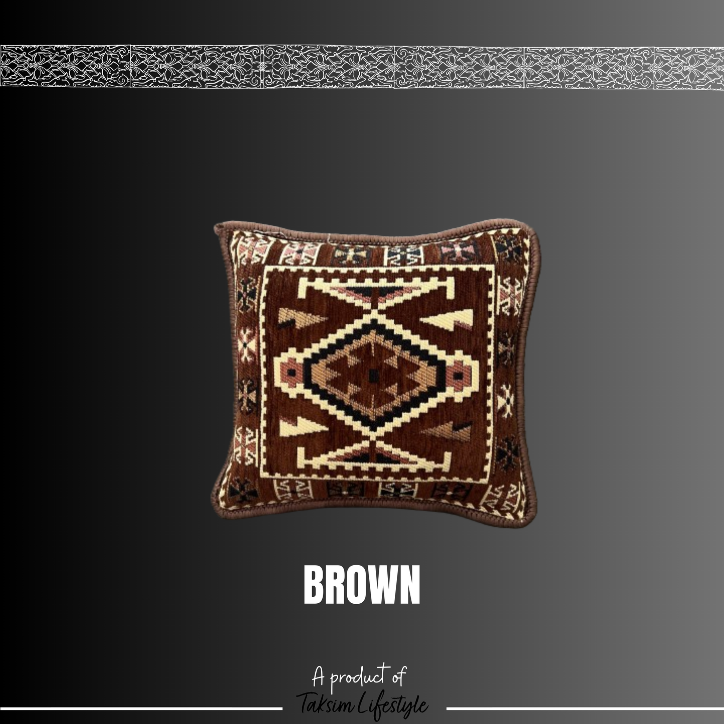 Scatter Cushion - Anotolia Brown