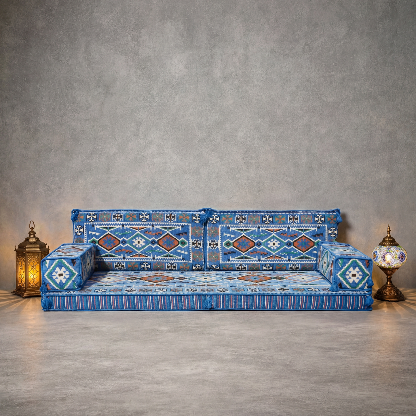 3 Seater Sofa - Anotolia : Royal Blue