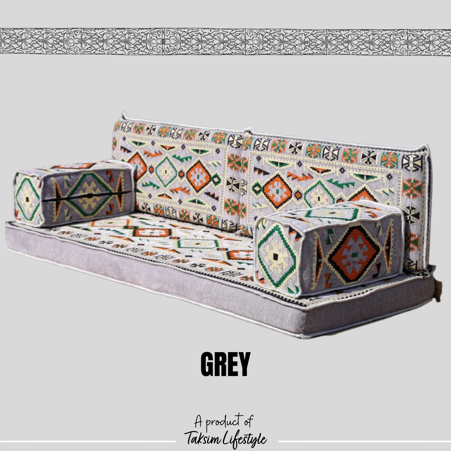 3 Seater Sofa - Anotolia Grey