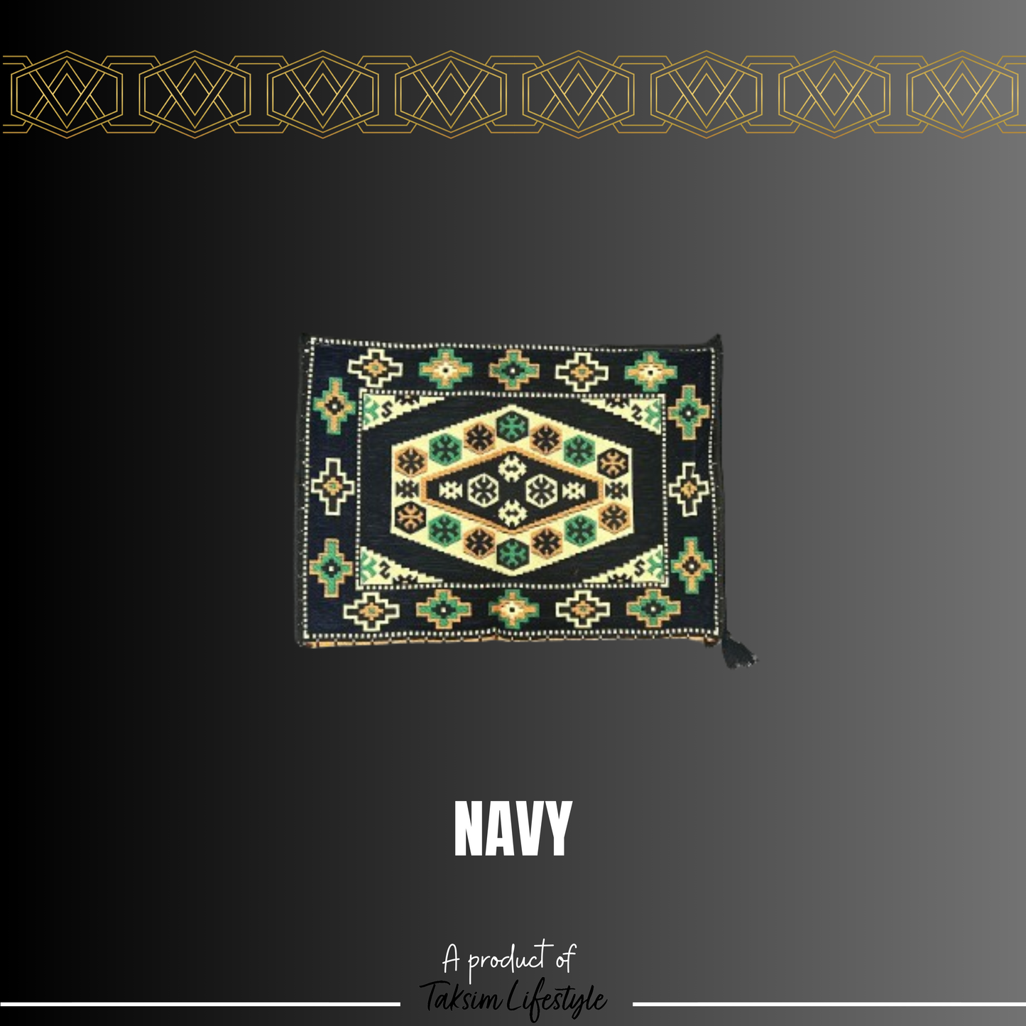 Floor Cushion - Nomad Navy
