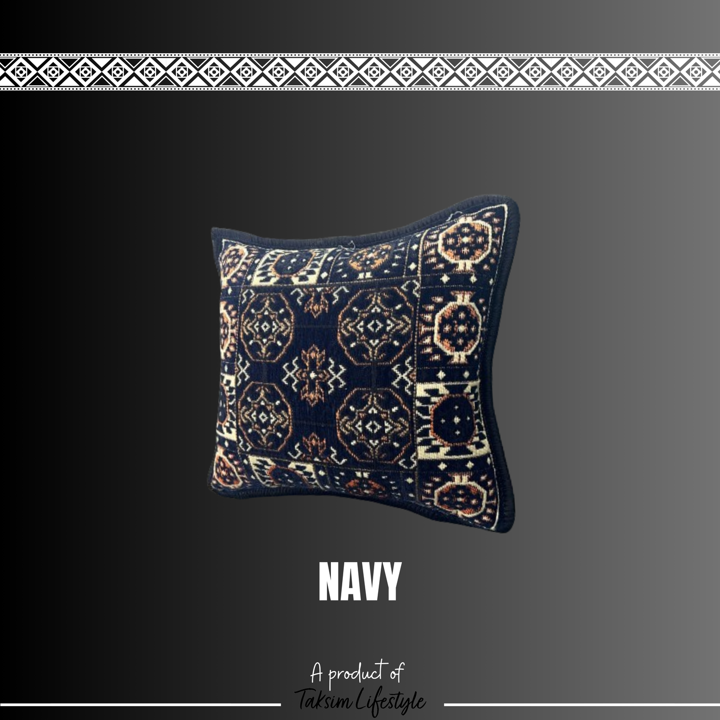 Scatter Cushion - Traditional Navy