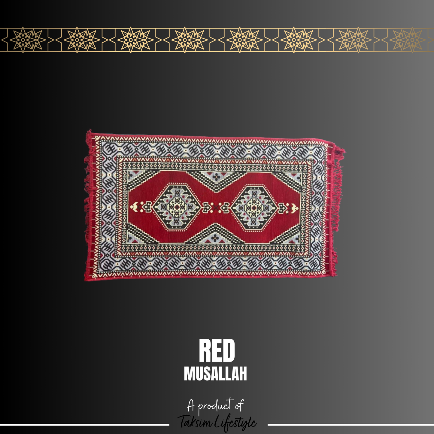 Small Rug - Sarai Red