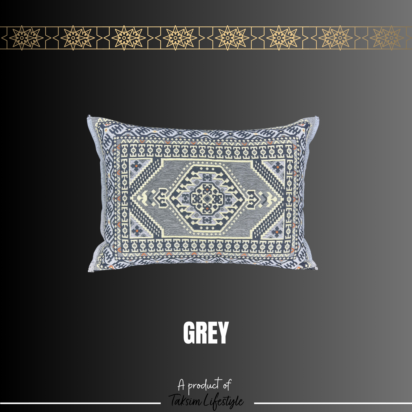 Floor Cushion - Sarai Grey