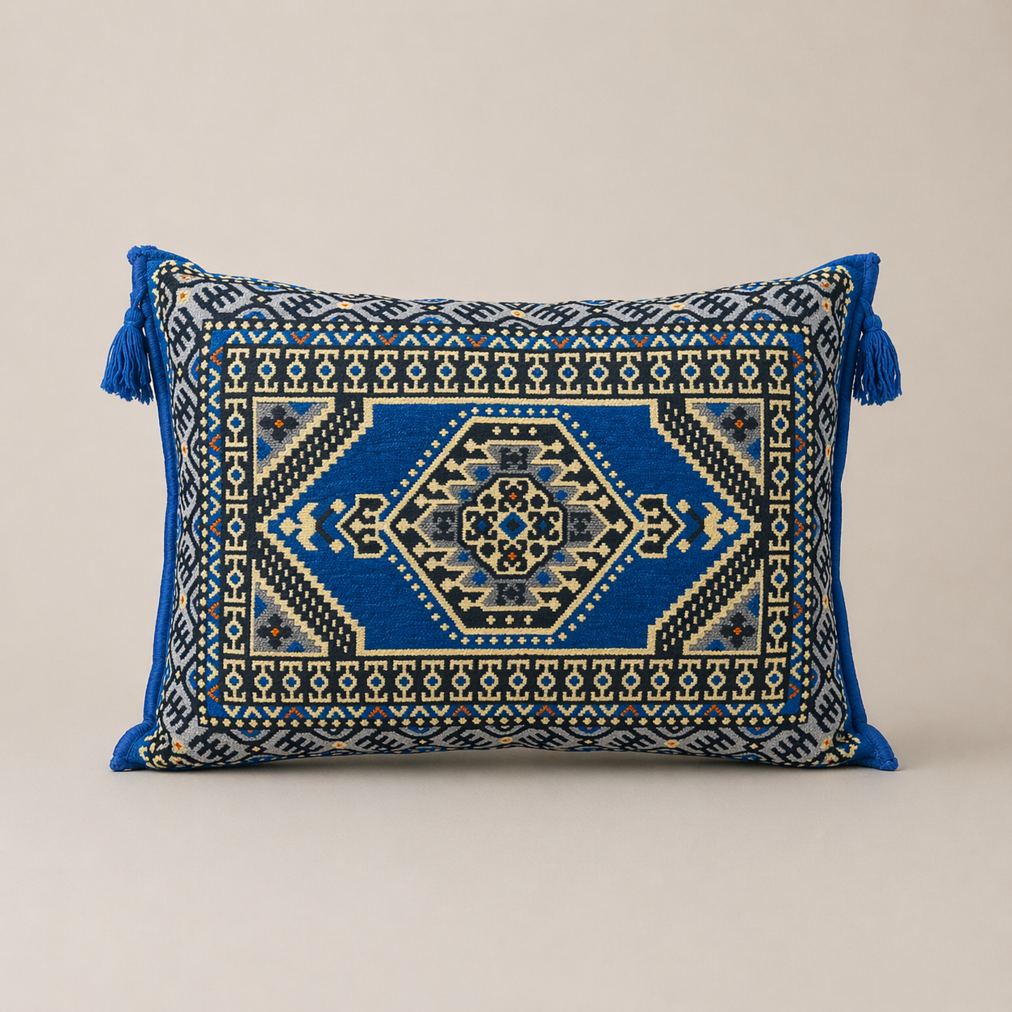 Corner / Floor Cushion - Sarai Royal Blue