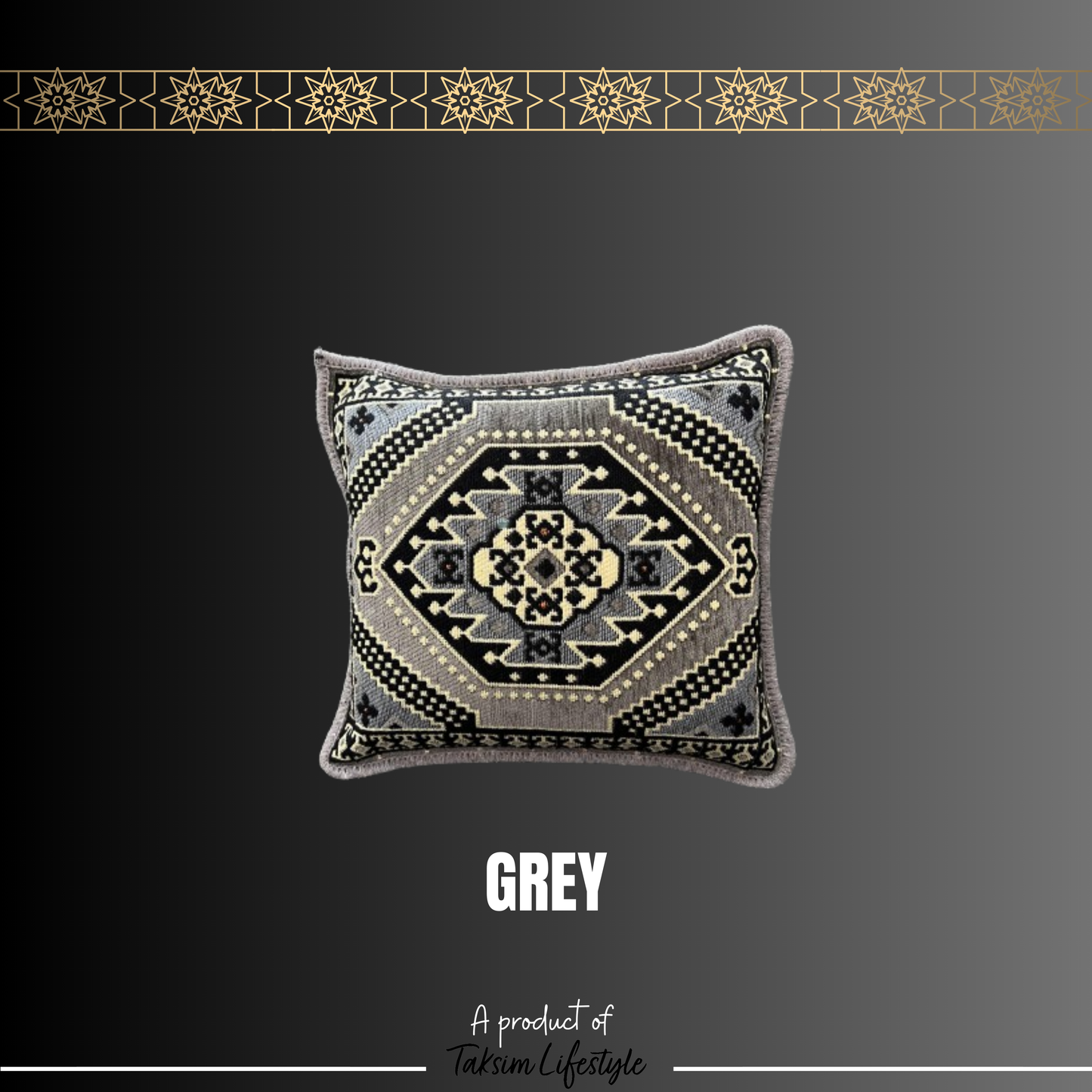 Scatter Cushion - Sarai Grey