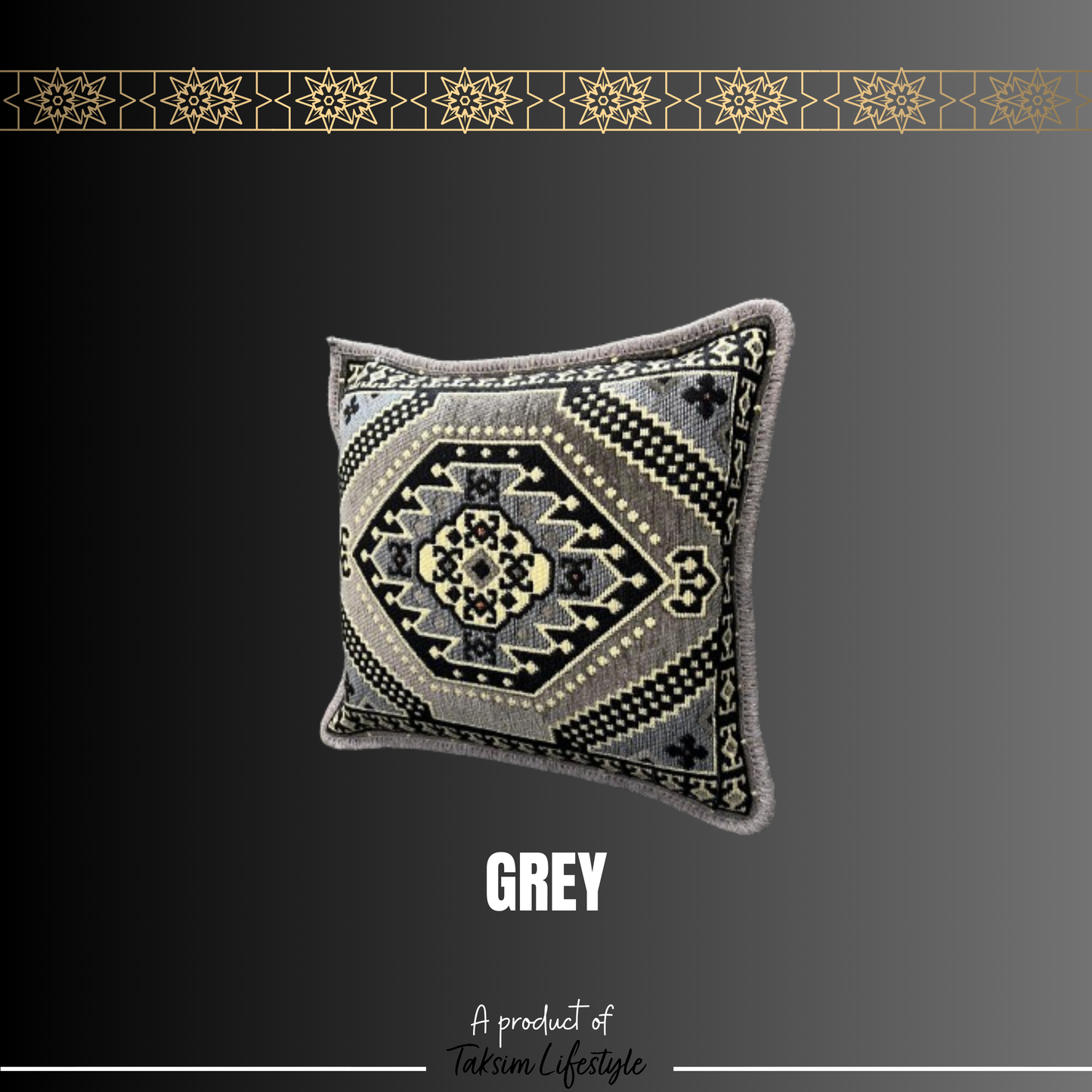 Scatter Cushion - Sarai Grey