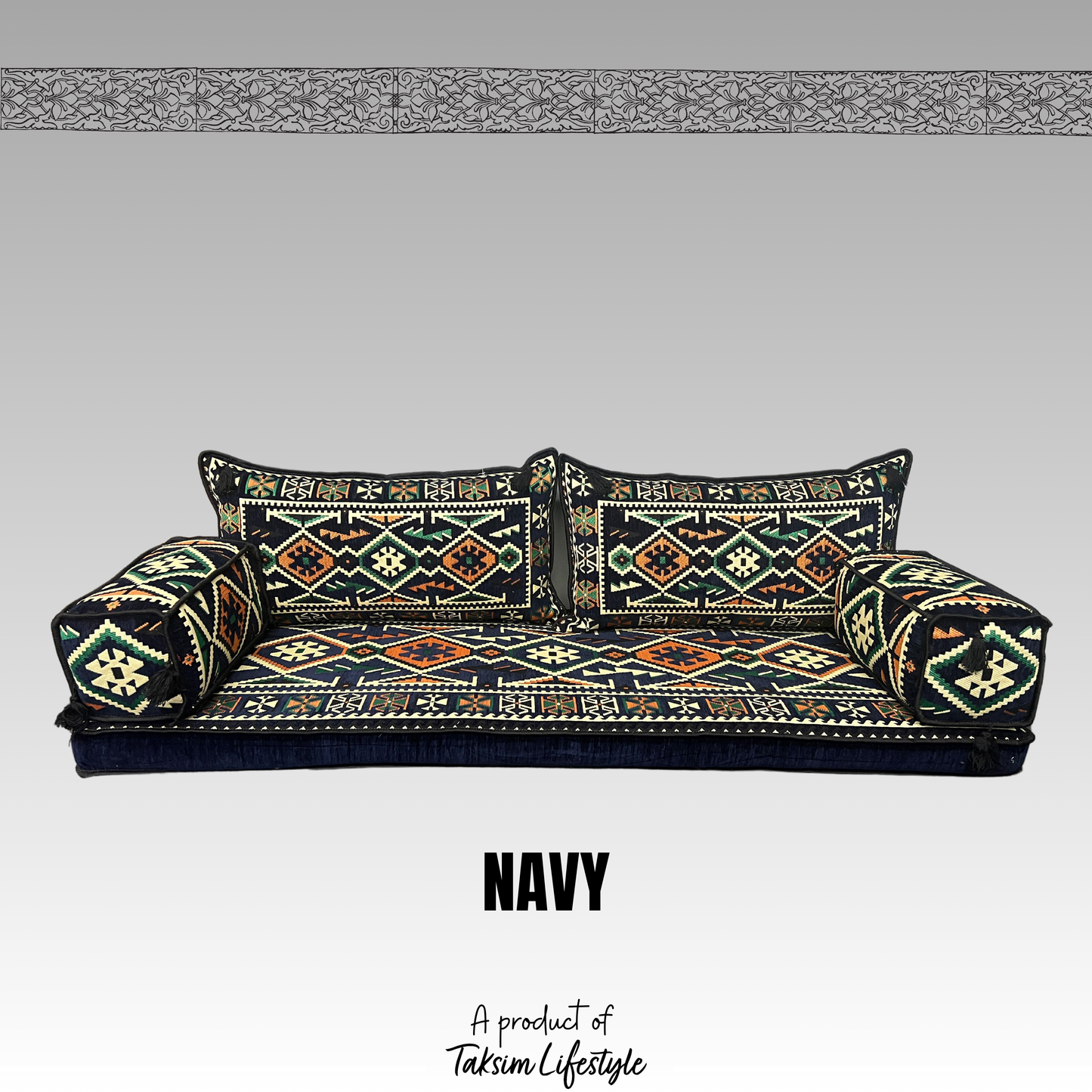 3 Seater Sofa - Anotolia Navy