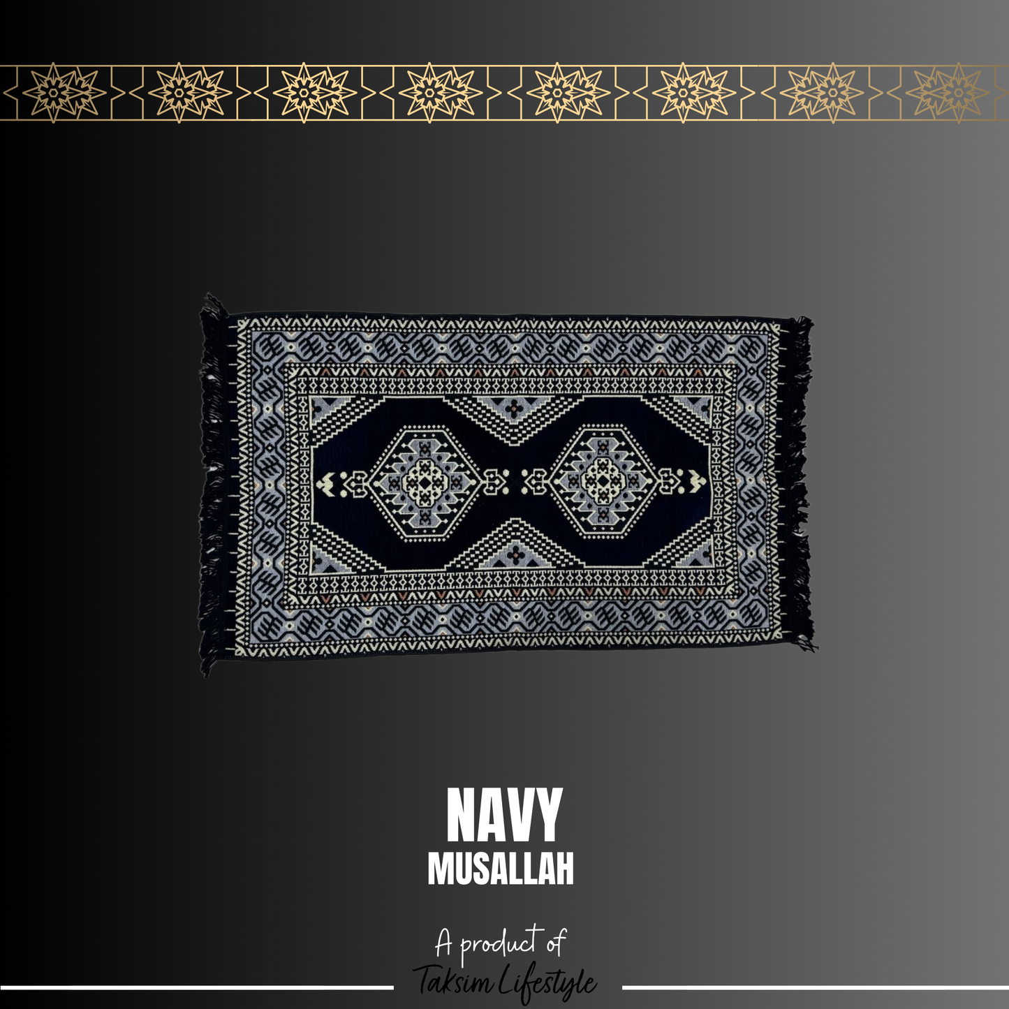 Small Rug - Sarai Navy