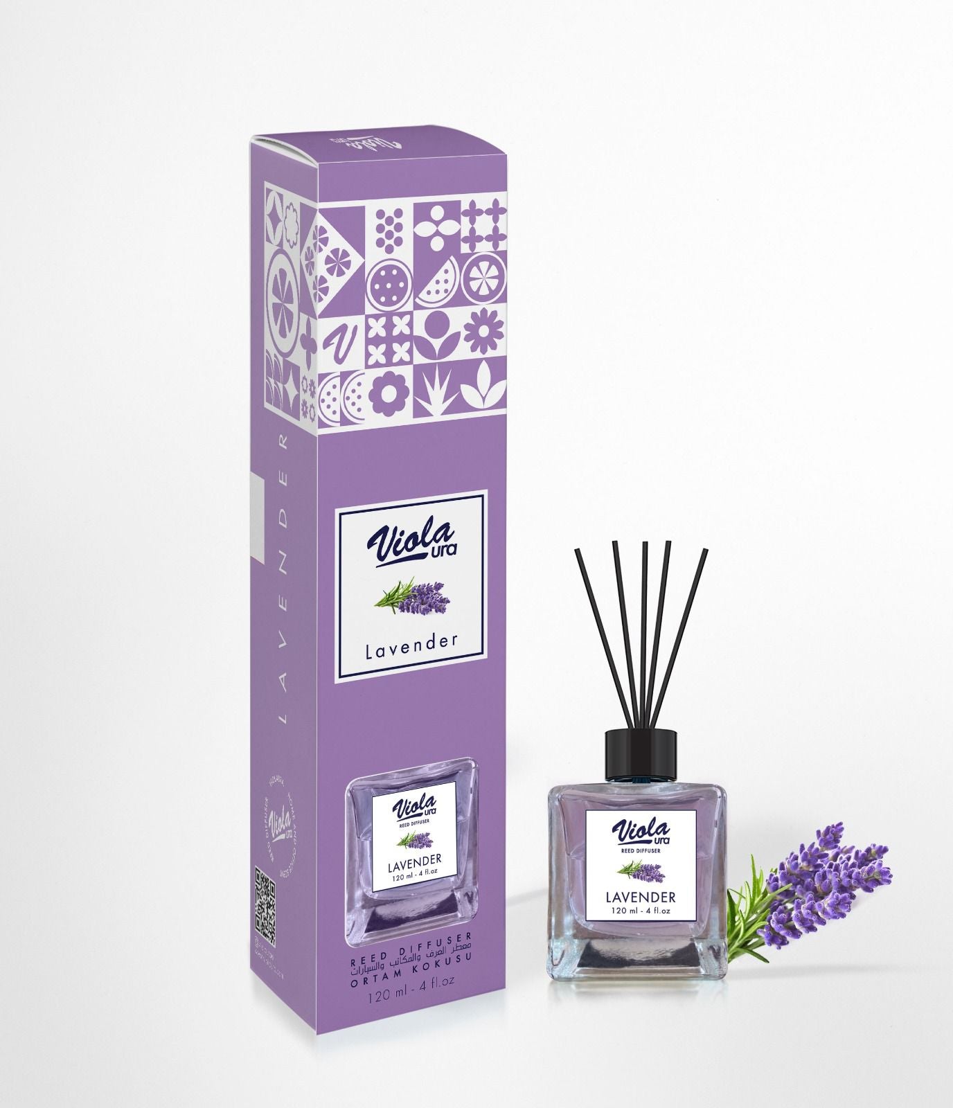 Viola Ura Reed Diffuser 120ML - Lavender