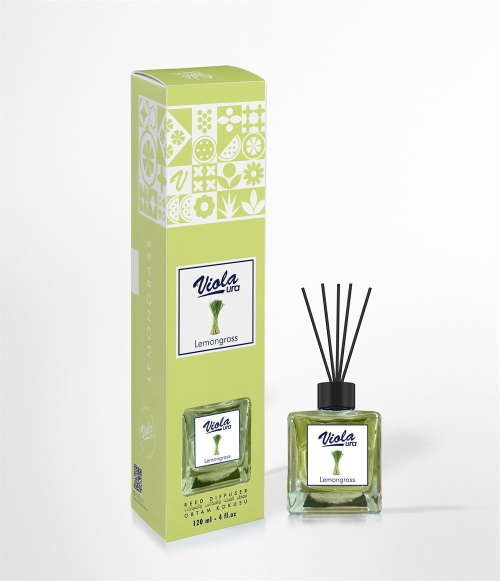 Viola Ura Reed Diffuser 120ML - Lemongrass