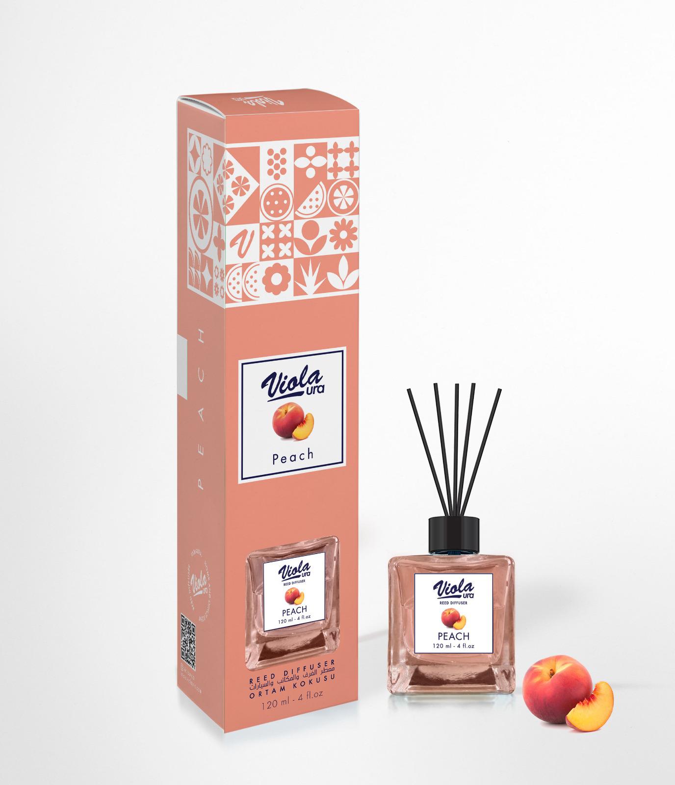 Viola Ura Reed Diffuser 120ML - Peach