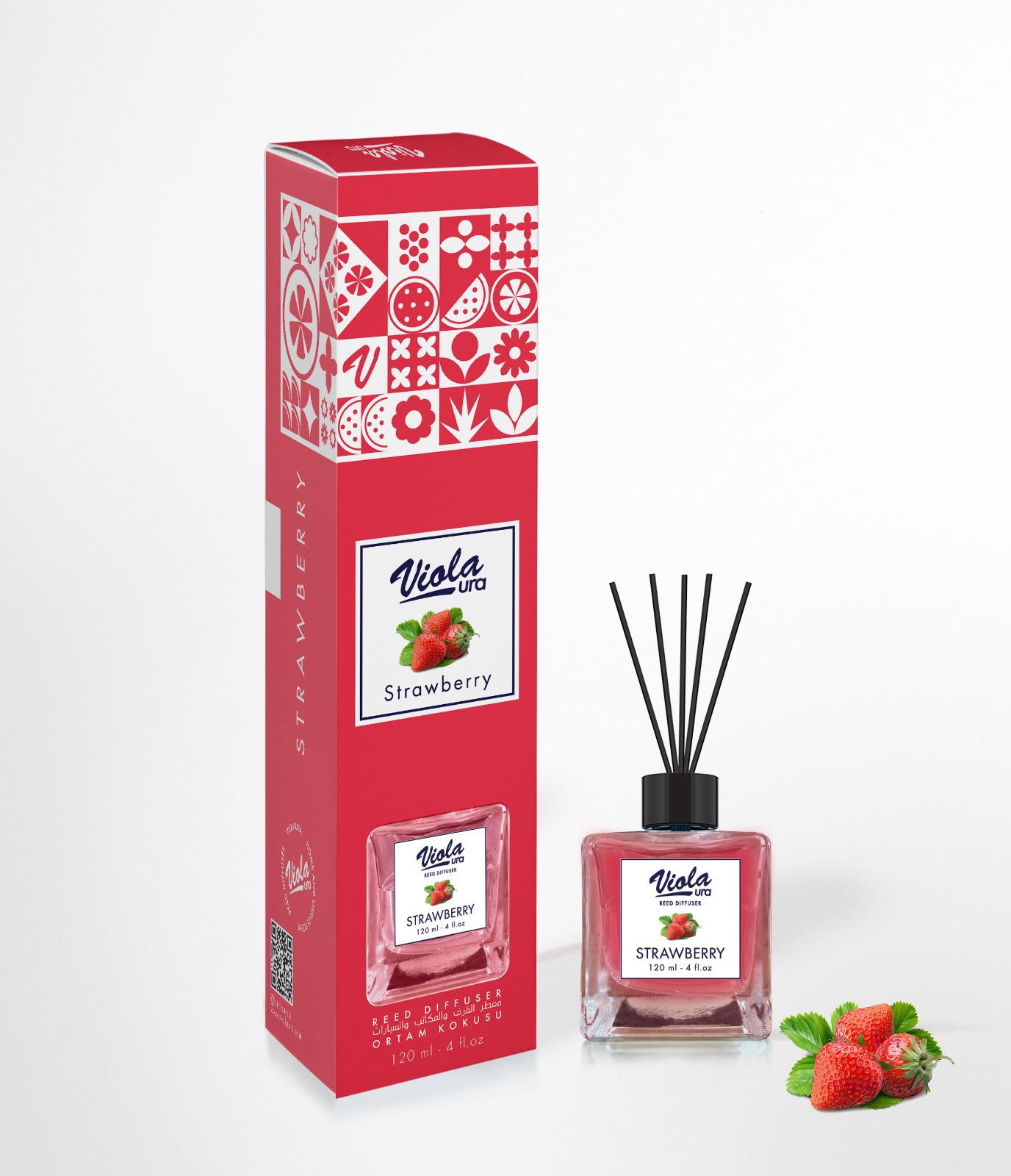 Viola Ura Reed Diffuser 120ML - Strawberry