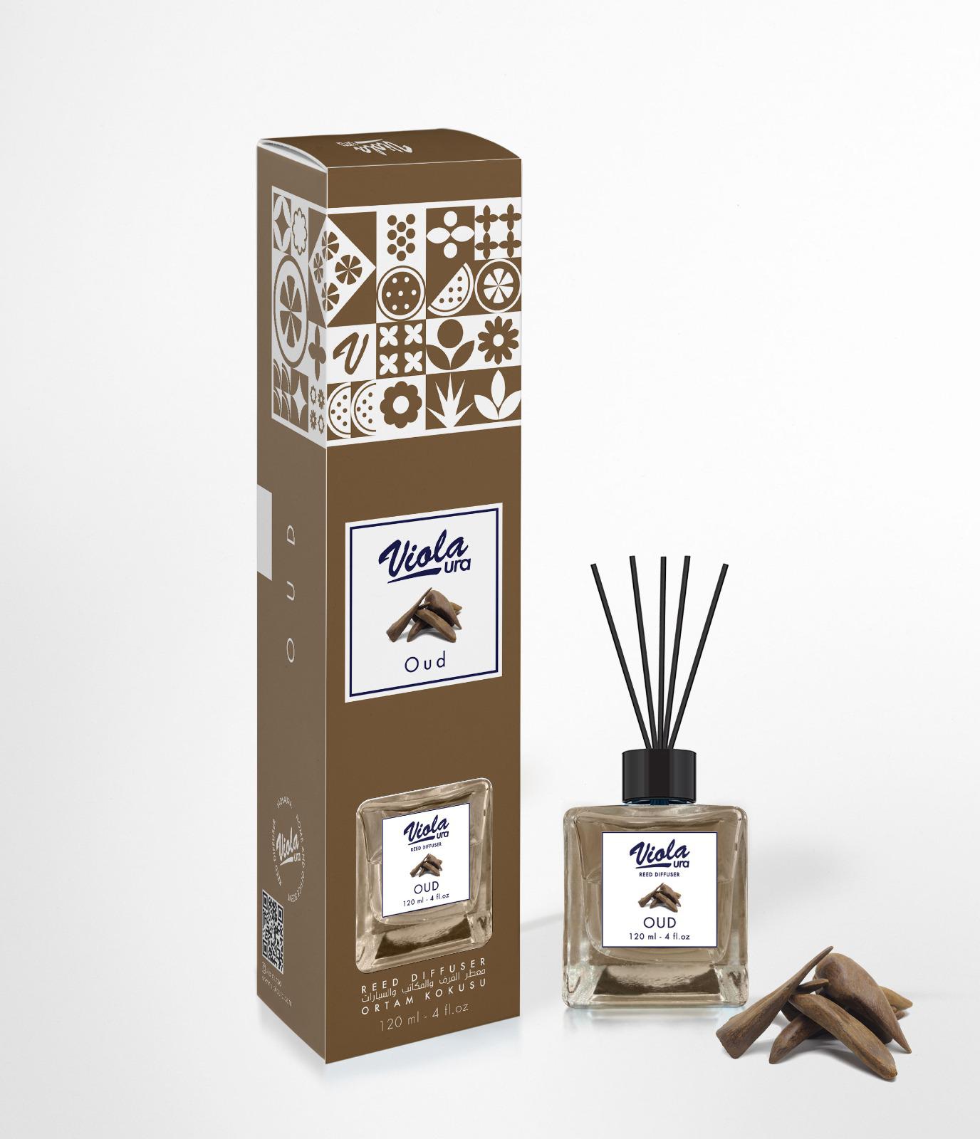 Viola Ura Reed Diffuser 120ML - Oud