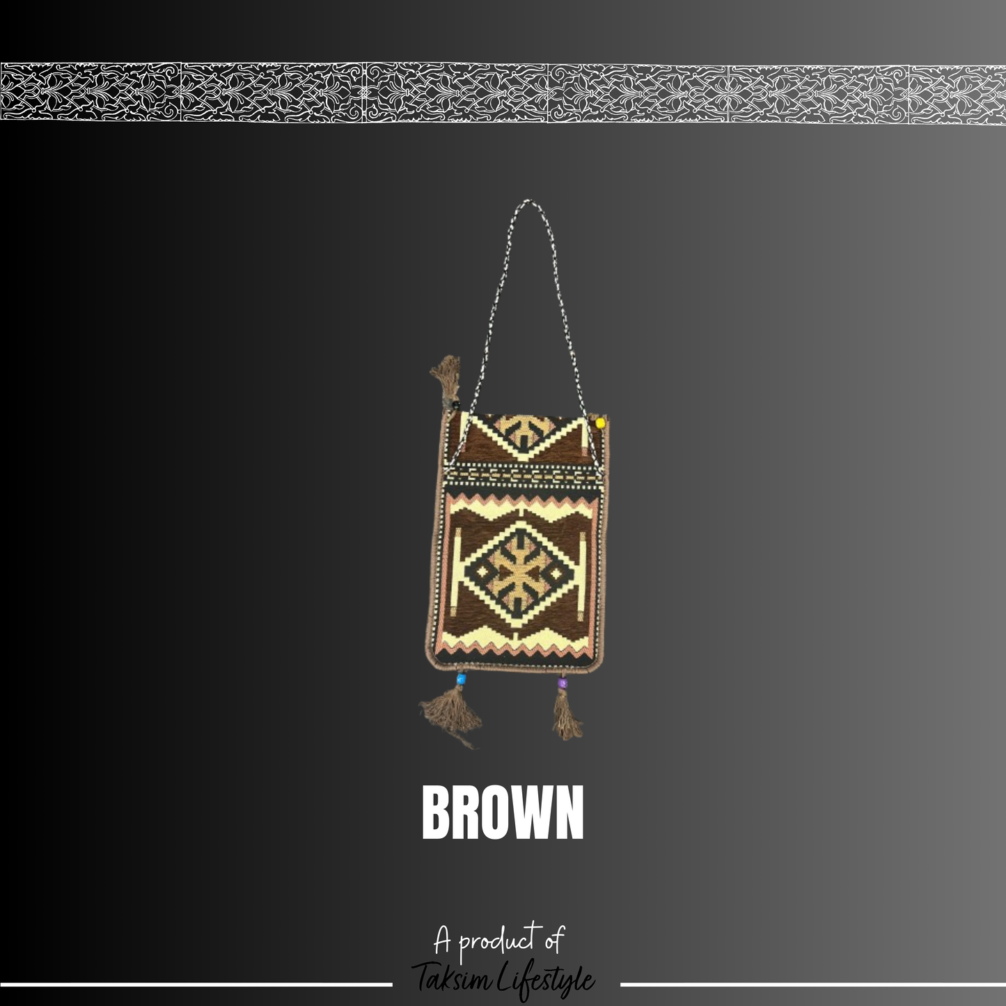Wall Decor Bag - Anotolia Brown