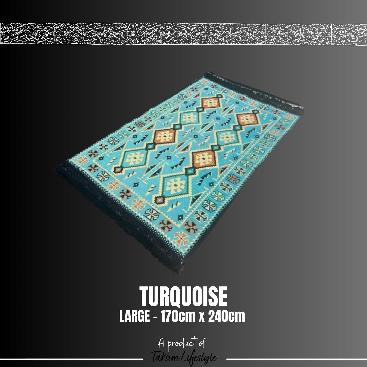 Large Carpet - Anotolia Turquoise