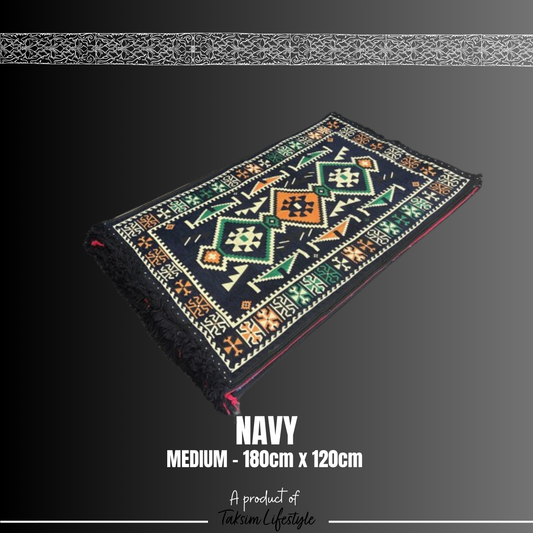 Medium Carpet - Anotolia Navy