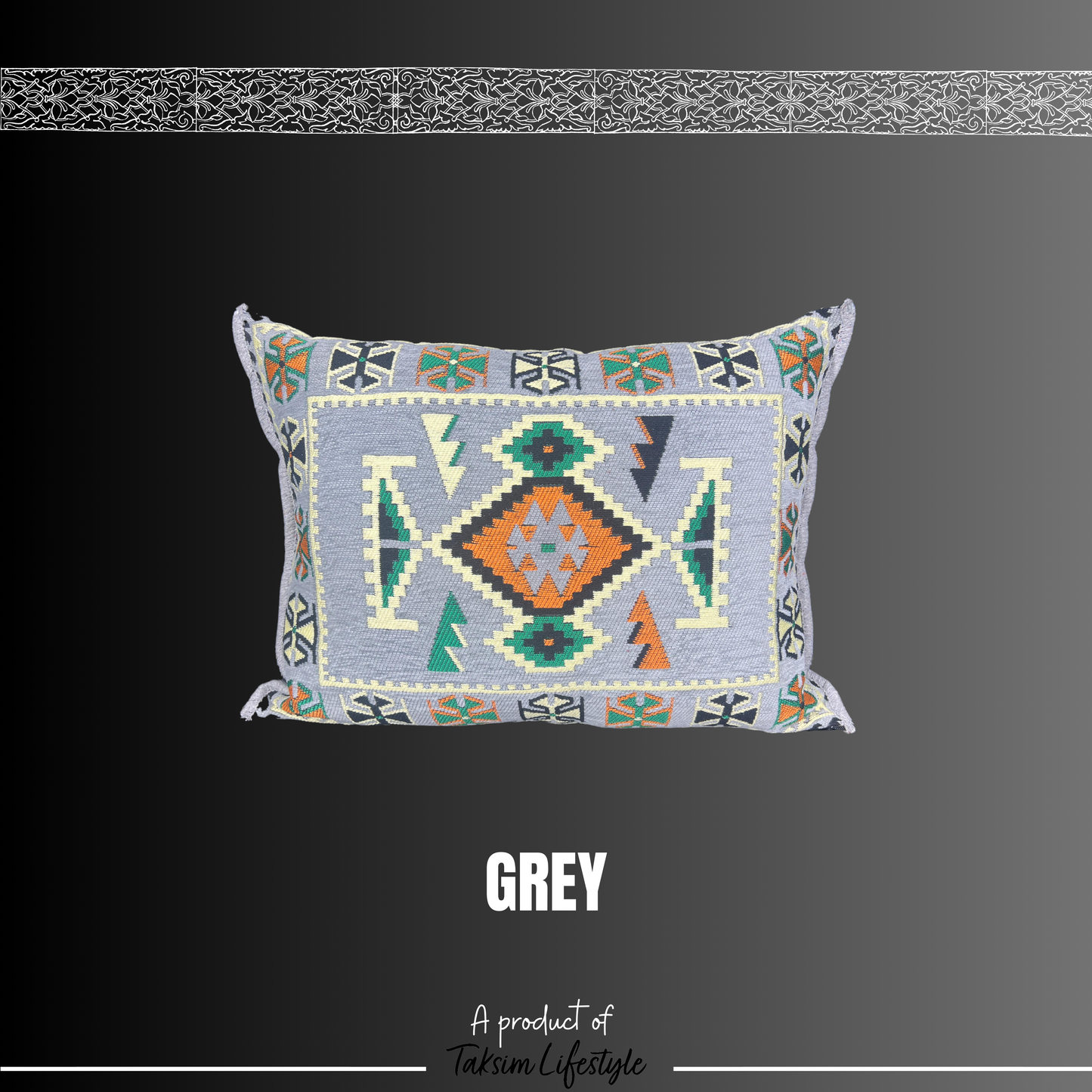 Floor Cushion - Anotolia Grey