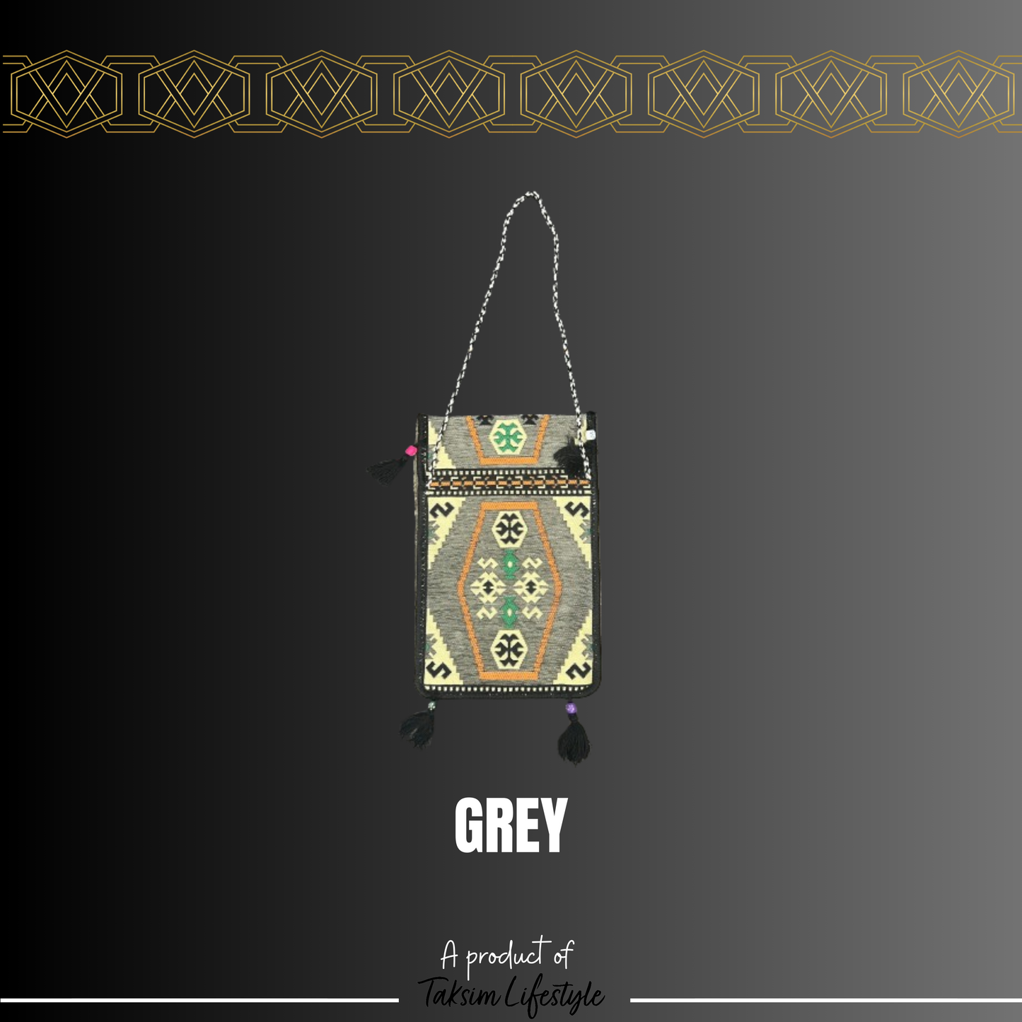 Wall Decor Bag - Nomad Grey