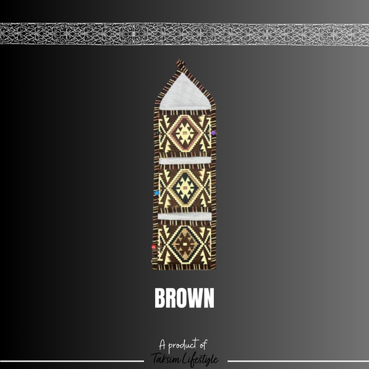 3 Tier Wall Decor Bag - Anotolia Brown