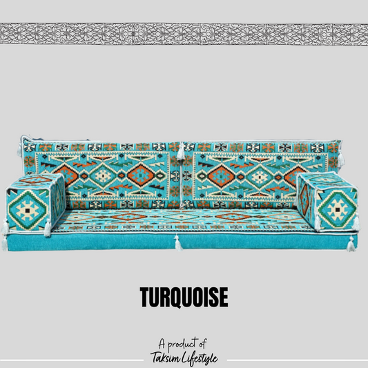 3 Seater Sofa - Anotolia Turquoise