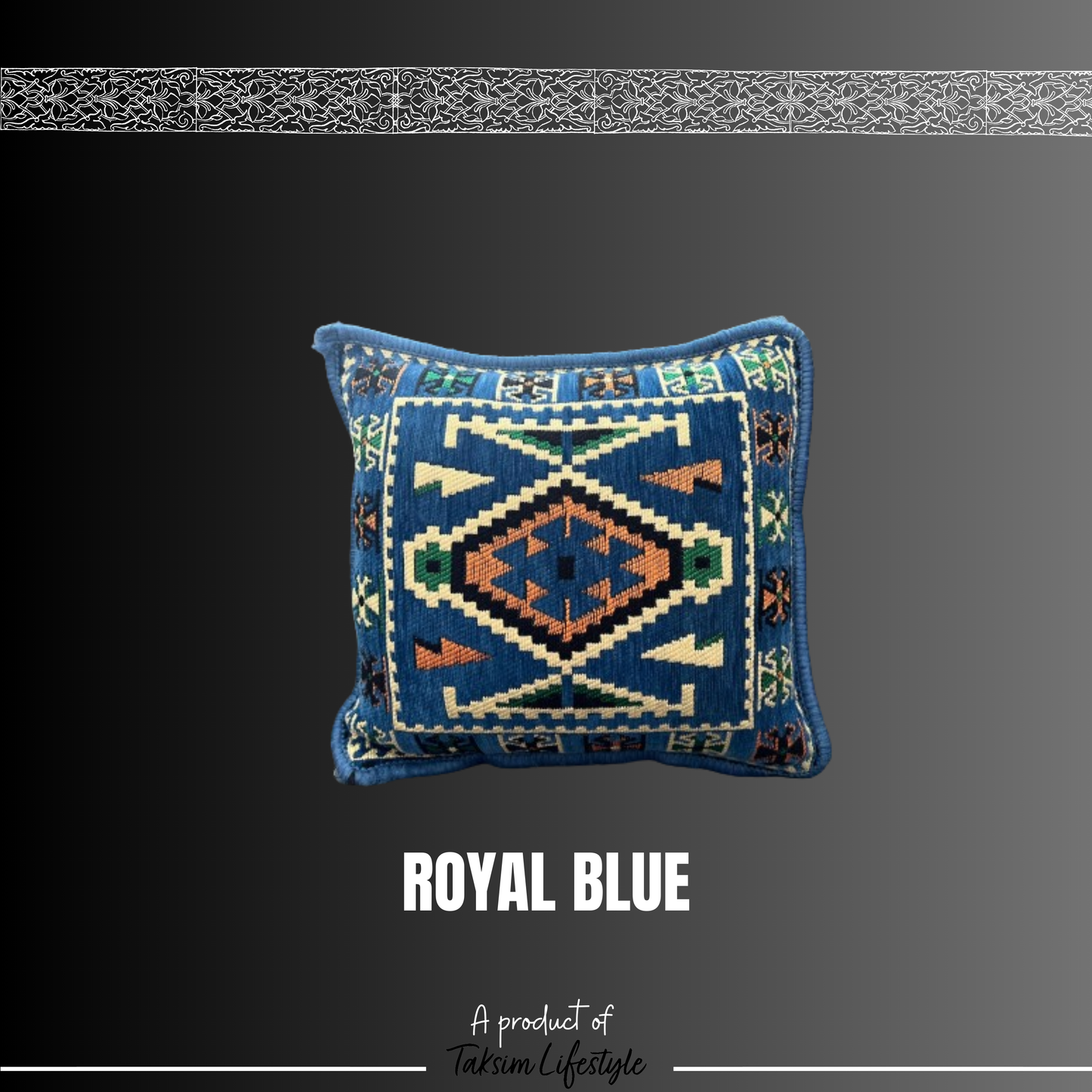 Scatter Cushion - Anotolia Royal Blue