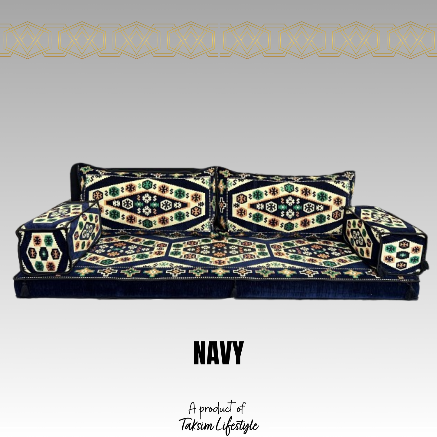 3 Seater Sofa - Nomad Navy
