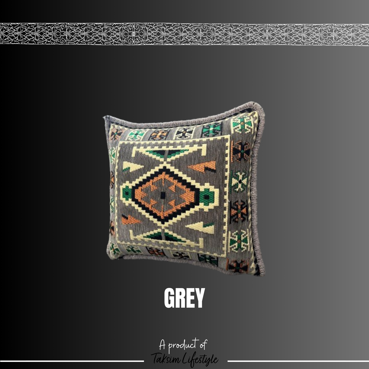 Scatter Cushion - Anotolia Grey