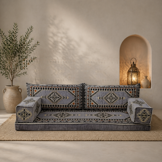 3 Seater Sofa - Sarai : Grey