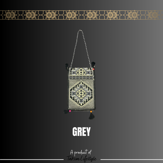 Wall Decor bag - Sarai Grey