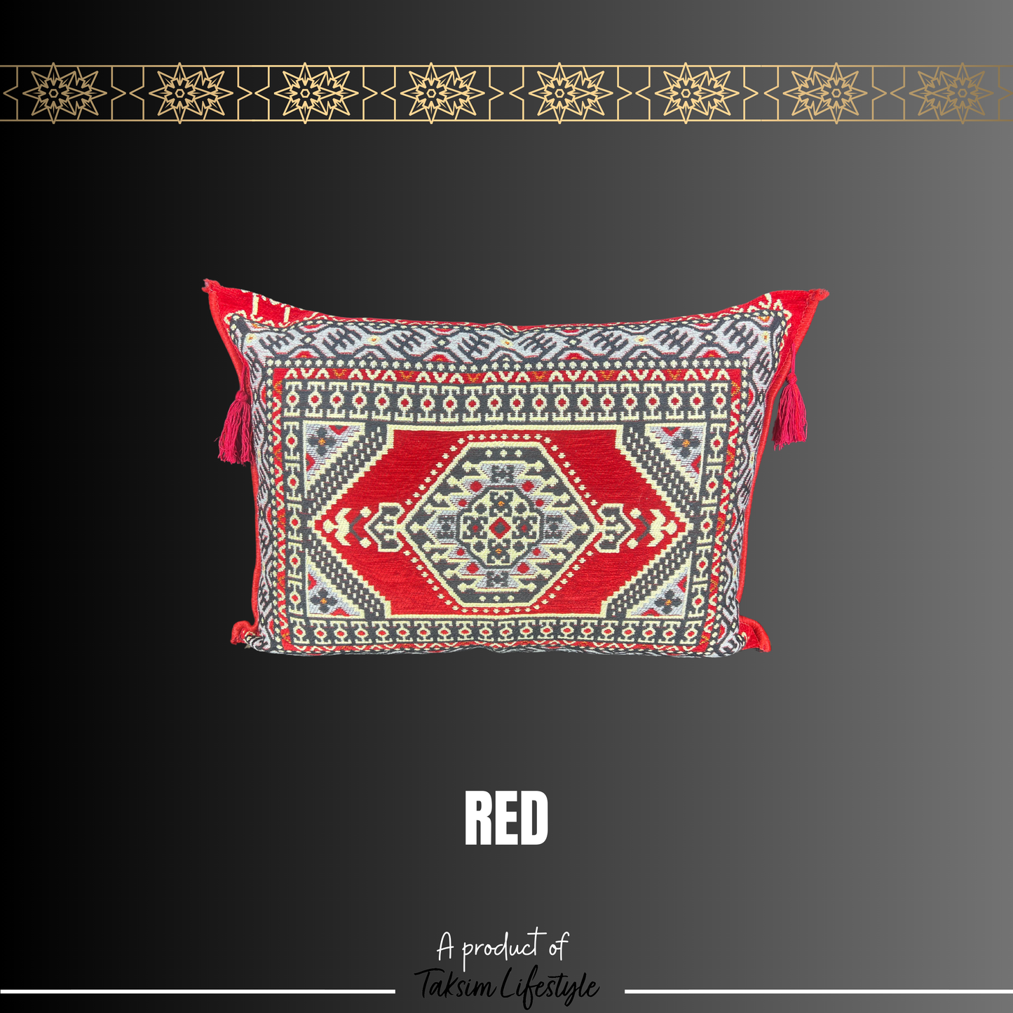 Floor Cushion - Sarai Red