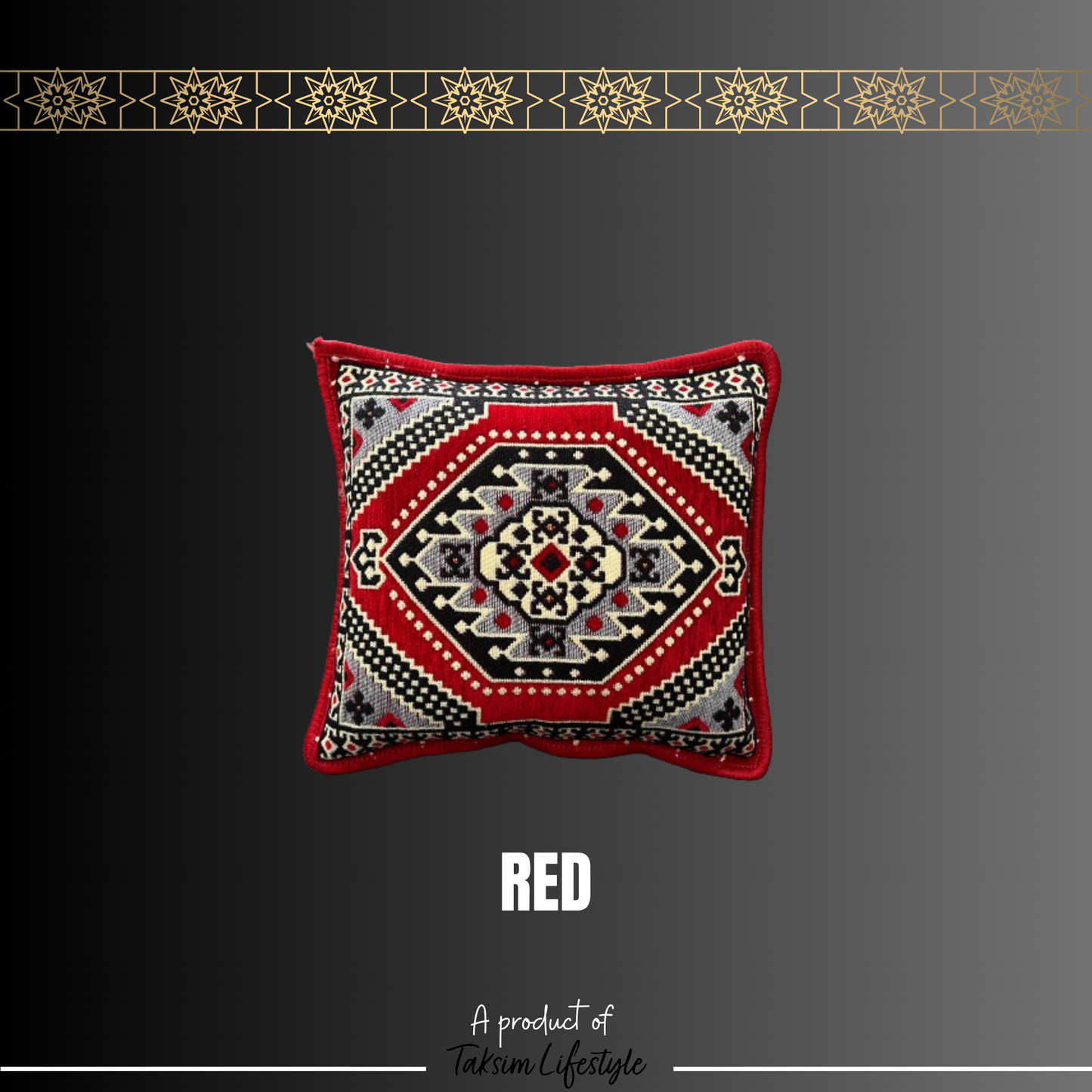 Scatter Cushion - Sarai Red
