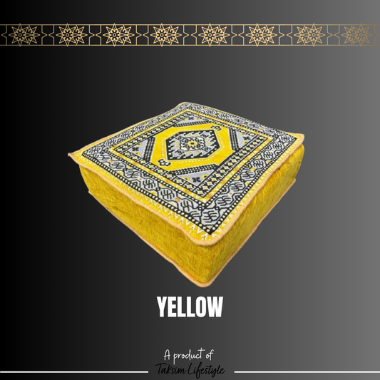 Ottoman Table - Sarai Yellow