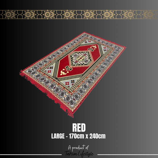 Large Carpet - Sarai Red