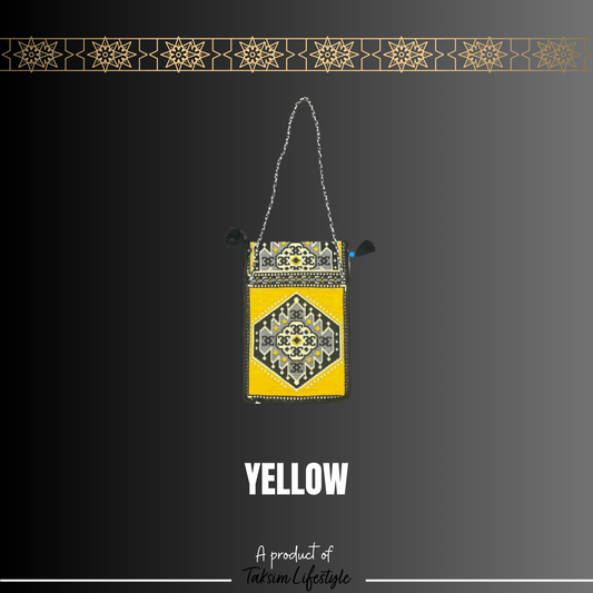 Wall Decor Bag - Sarai Yellow