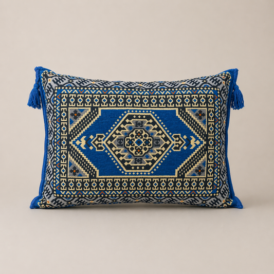 Corner / Floor Cushion - Sarai Royal Blue