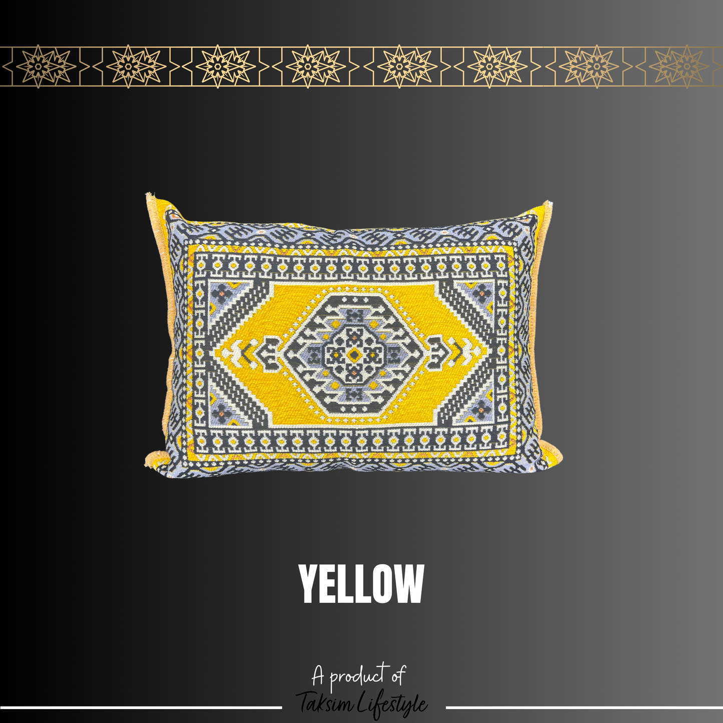 Floor Cushion - Sarai Yellow
