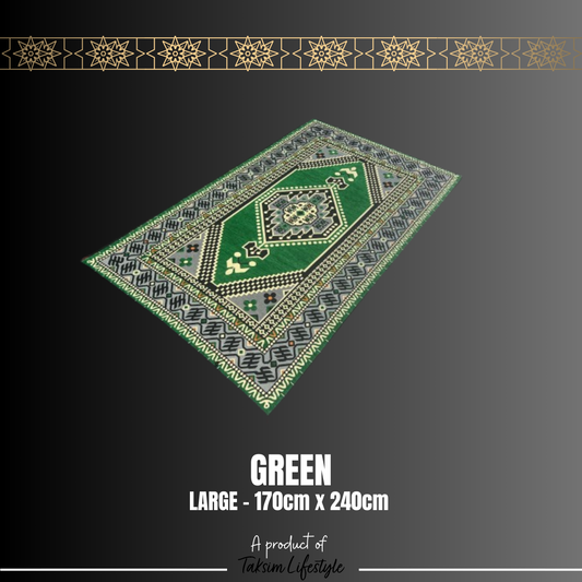 Large Carpet - Sarai Green