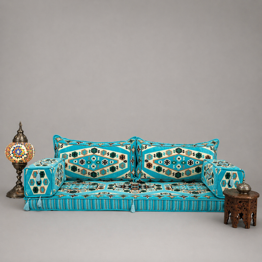 3 Seater Sofa - Nomad : Turquoise