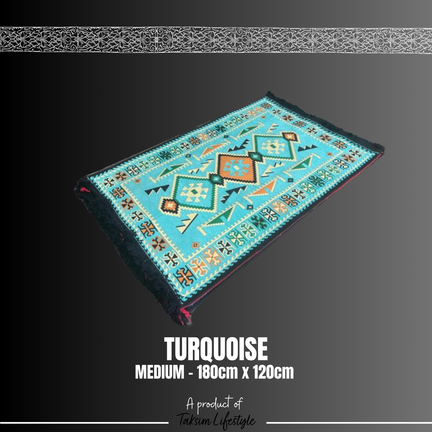 Medium Carpet - Anotolia Turquoise