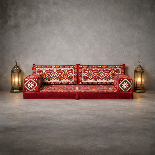 3 Seater Sofa - Anotolia : Red