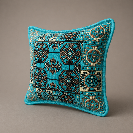 Scatter Cushion - Traditional Turquoise