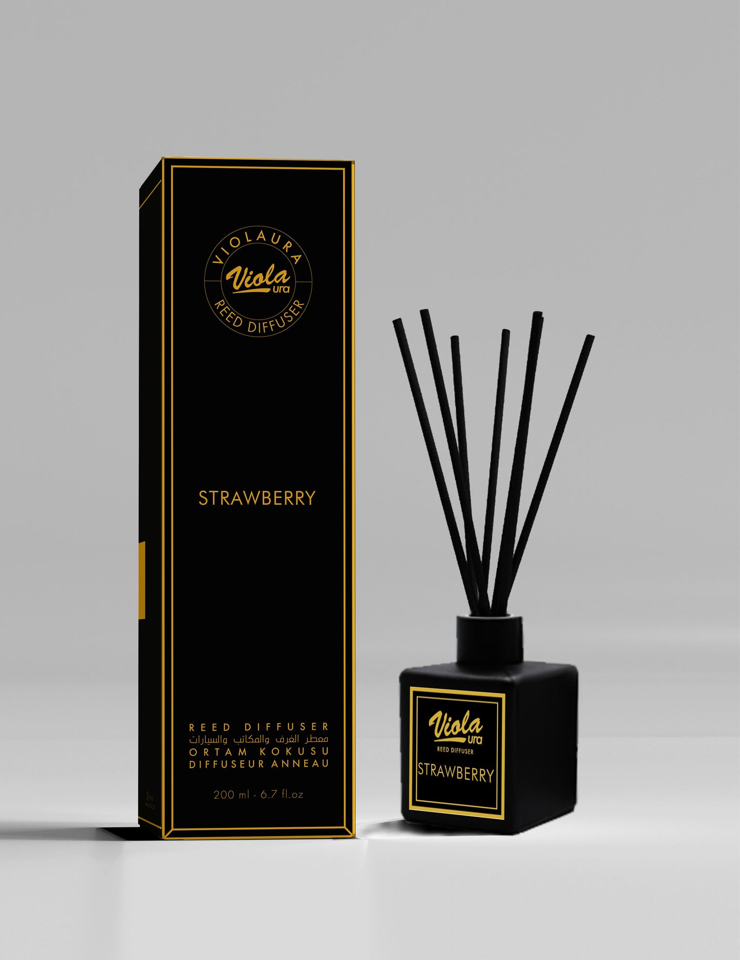 Viola Ura Reed Diffuser 200ML - Strawberry